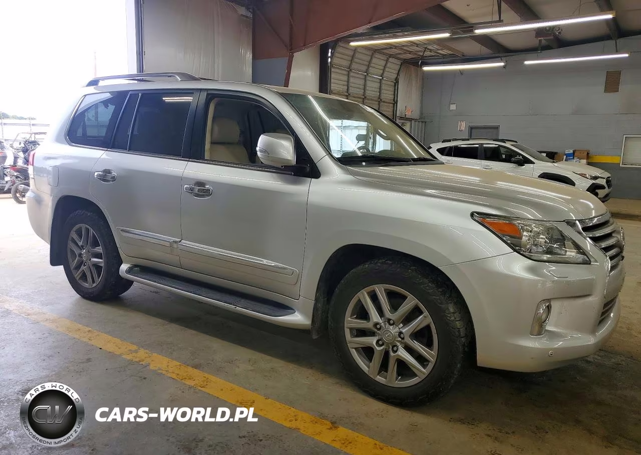 2013 Lexus Lx 570 VIN:JTJHY7AX7D4085690 - 4