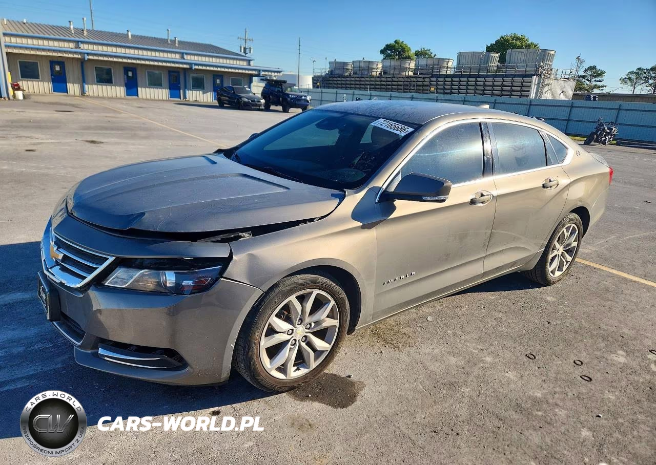 2017 Chevrolet Impala Lt VIN:1G1105S31HU155002 - 1