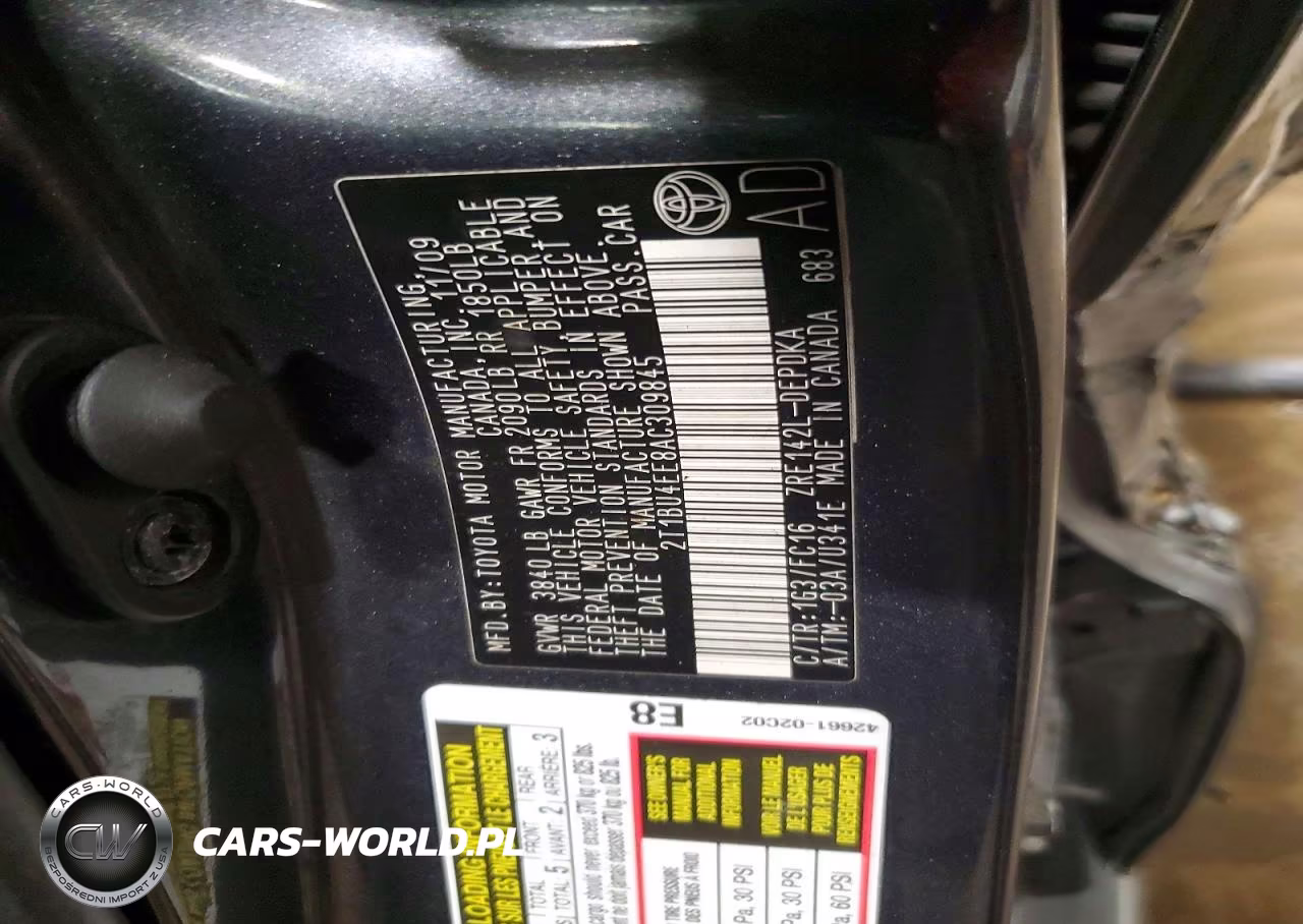 2010 Toyota Corolla Le VIN:2T1BU4EE8AC309845 - 12