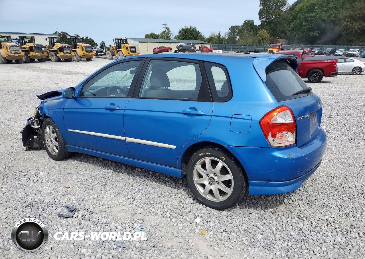 2005 Kia Spectra Spectra5 VIN:KNAFE161655110110 - 2