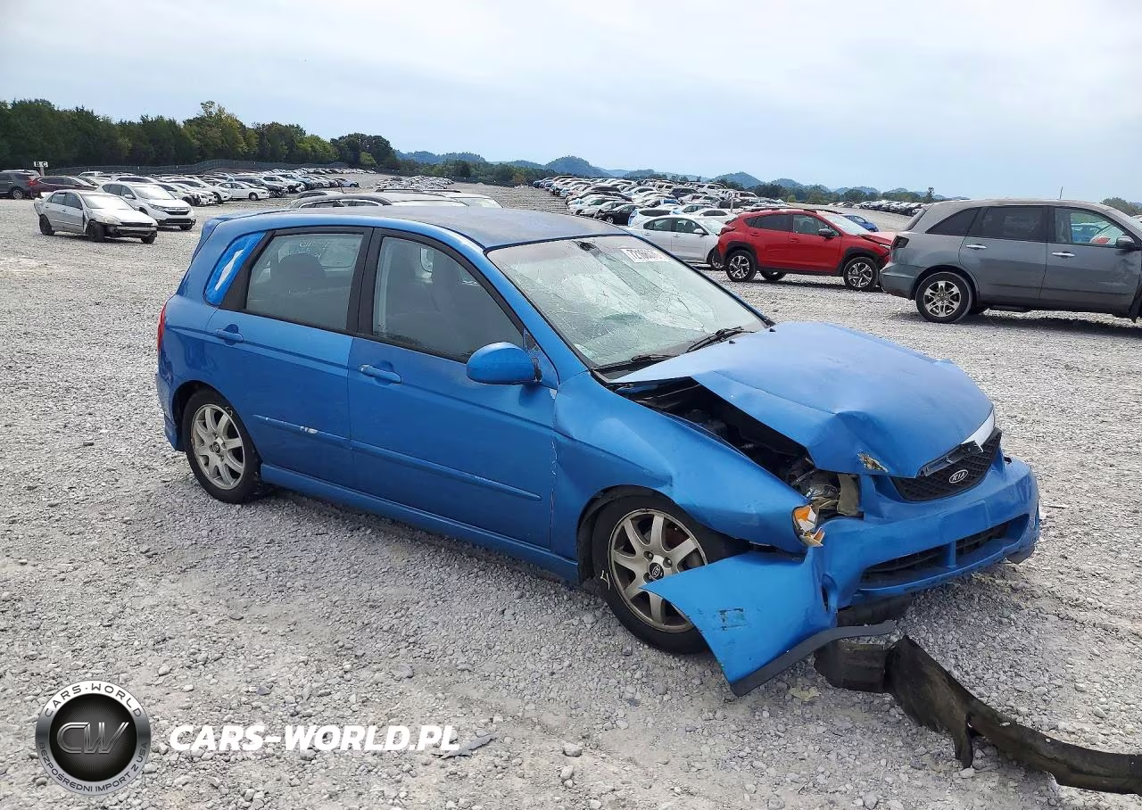 2005 Kia Spectra Spectra5 VIN:KNAFE161655110110 - 4