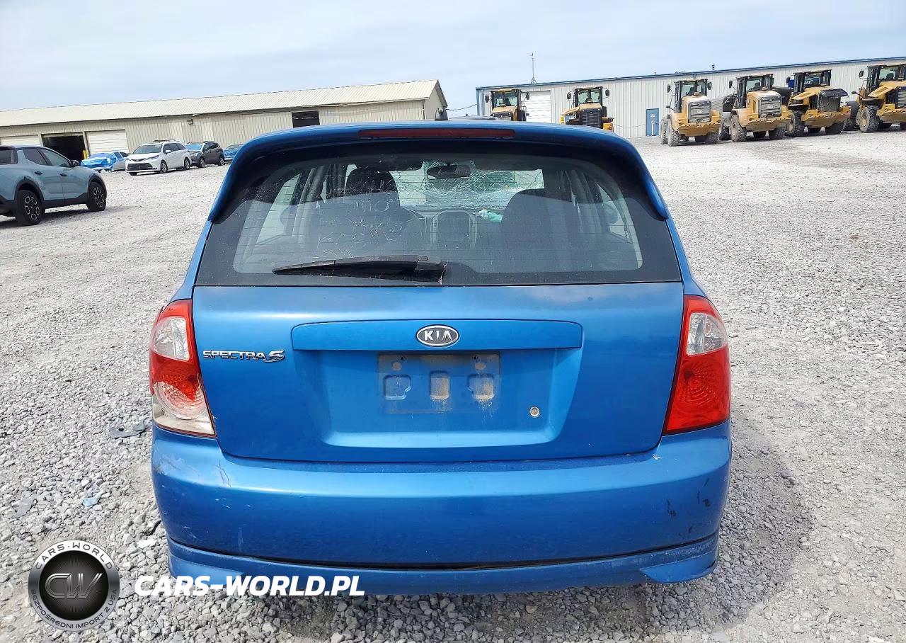 2005 Kia Spectra Spectra5 VIN:KNAFE161655110110 - 6