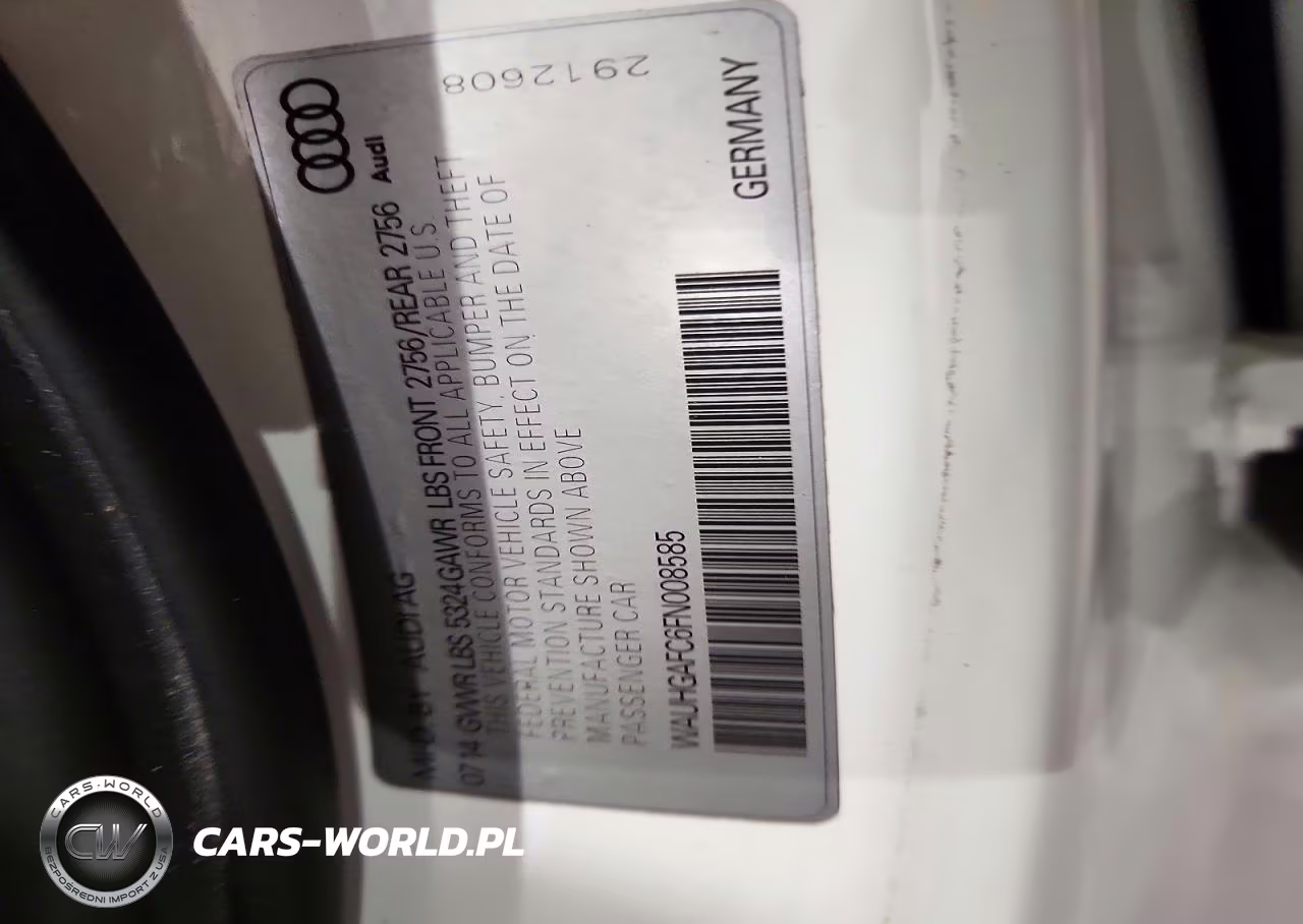 2015 Audi A6 Prestige VIN:WAUHGAFC6FN008585 - 12