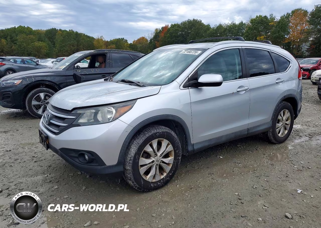 2014 Honda Cr-V Exl VIN:2HKRM4H79EH653070 - 1