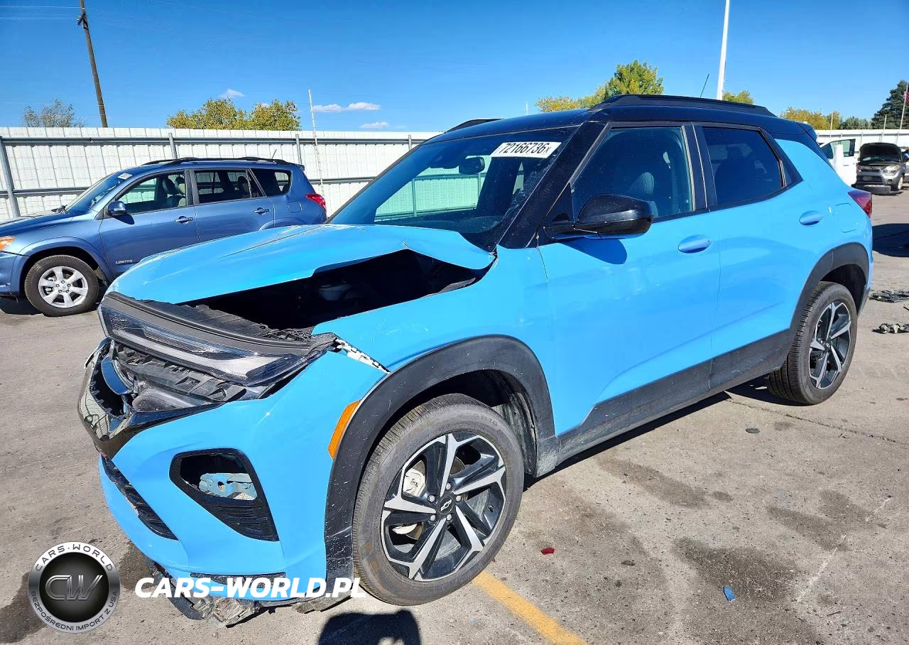 2023 Chevrolet Trailblazer Rs VIN:KL79MUSL4PB136556 - 1