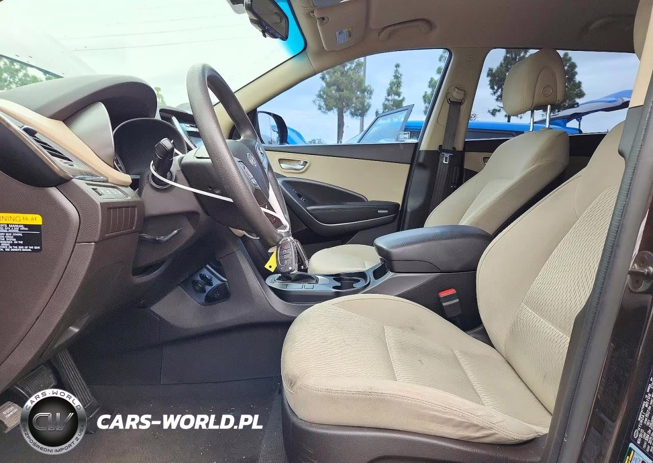 2017 Hyundai Santa Fe Se VIN:KM8SM4HF9HU165672 - 7
