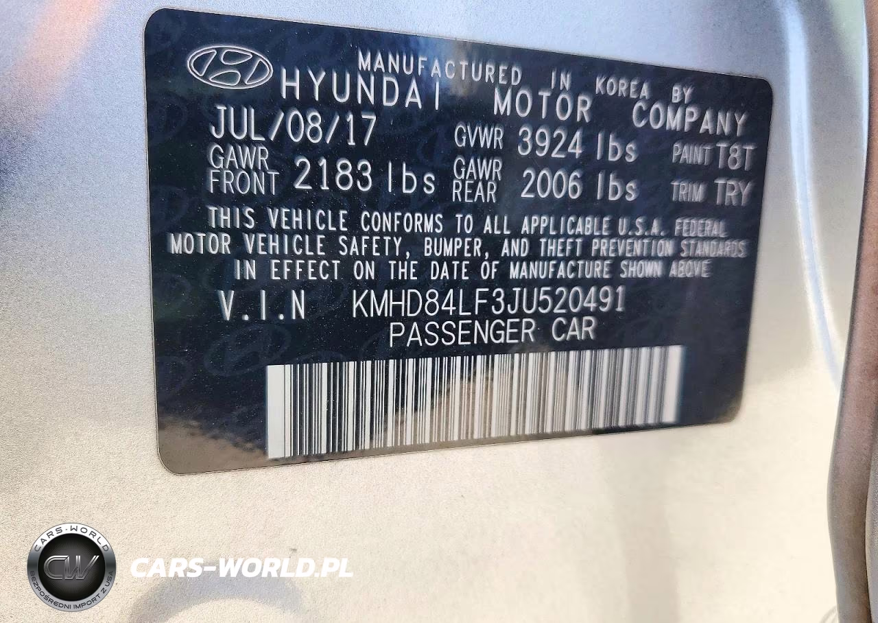 2018 Hyundai Elantra Value Edition VIN:KMHD84LF3JU520491 - 13