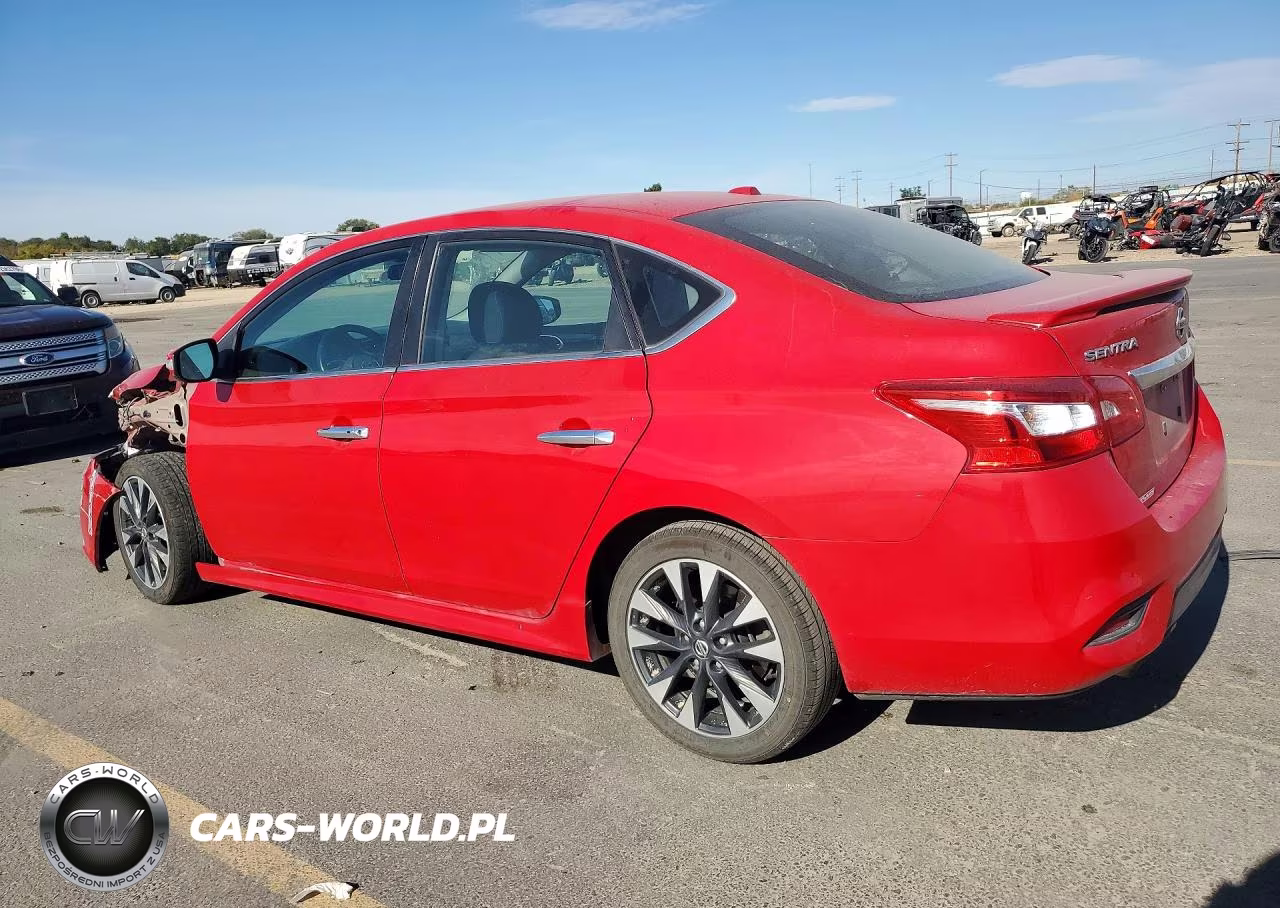 2019 Nissan Sentra Sr VIN:3N1AB7APXKY330288 - 2