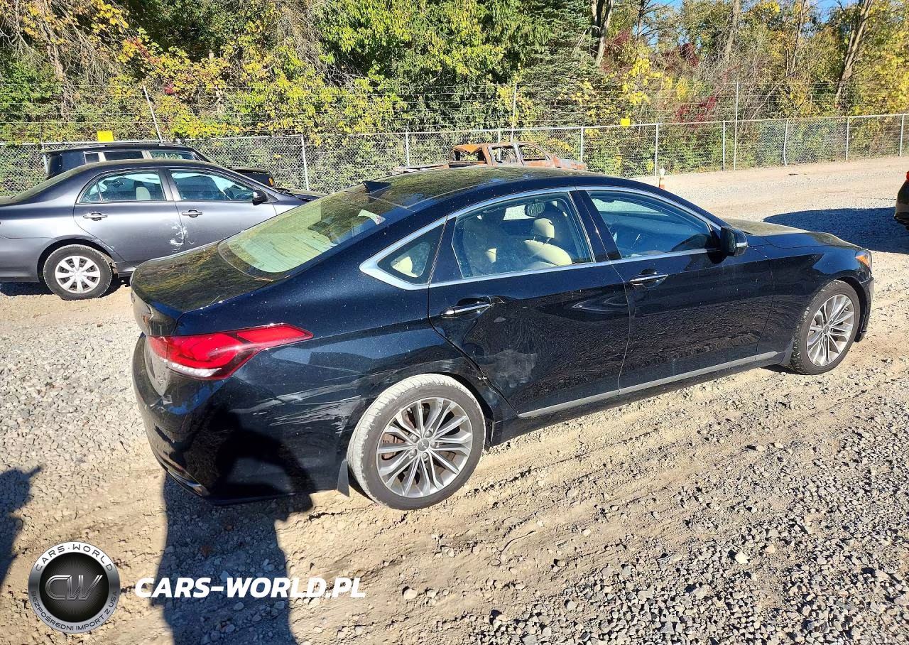 2017 Genesis G80 3.8 VIN:KMHGN4JE2HU192068 - 3