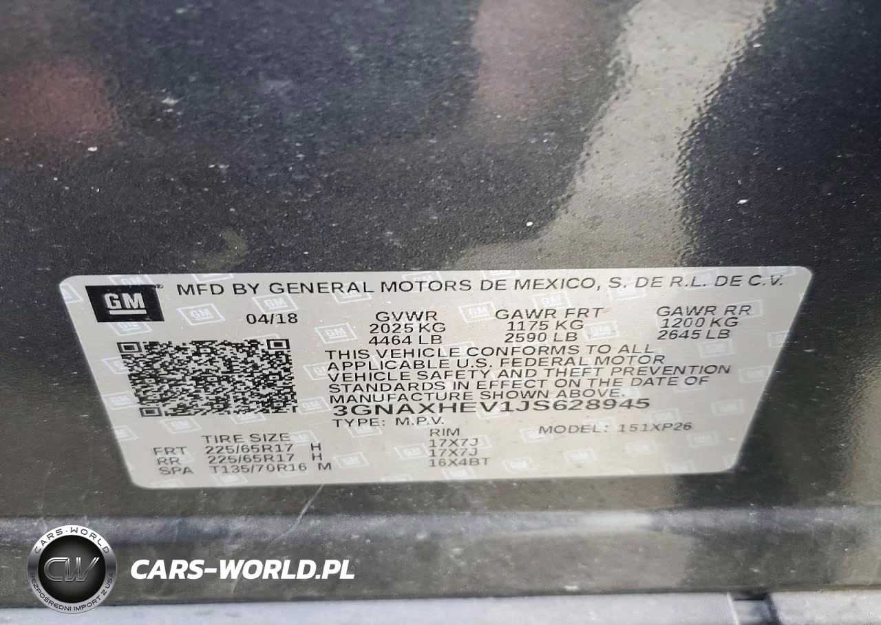 2018 Chevrolet Equinox Ls VIN:3GNAXHEV1JS628945 - 13
