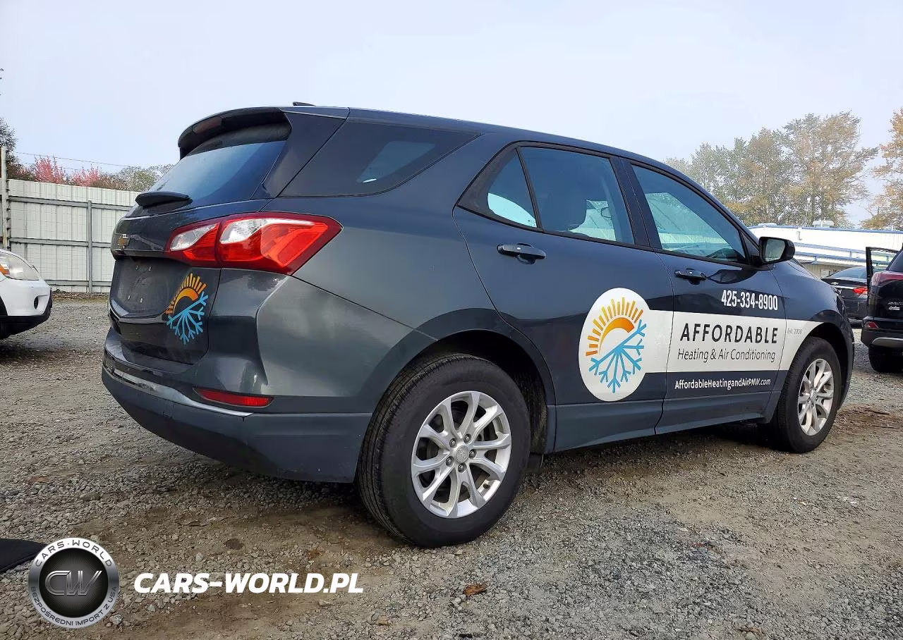 2018 Chevrolet Equinox Ls VIN:3GNAXHEV1JS628945 - 3