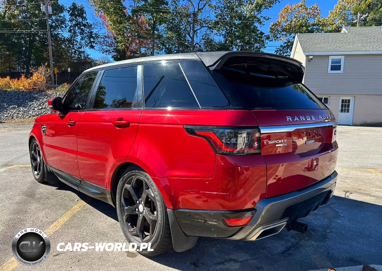 2018 Land Rover Range Rover Sport Hse VIN:SALWR2RVXJA189030 - 2