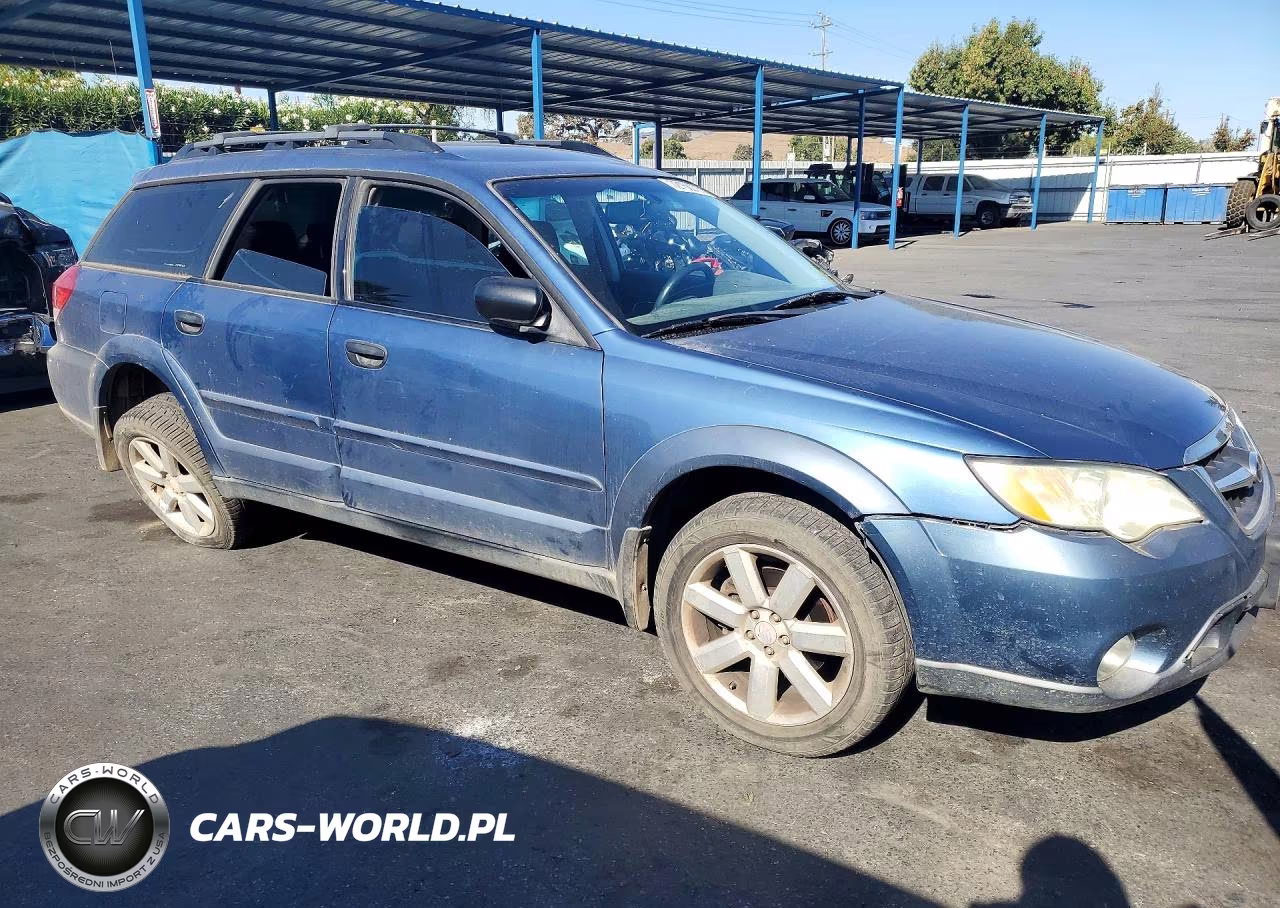 2008 Subaru Outback 2.5I VIN:4S4BP61C487361827 - 4