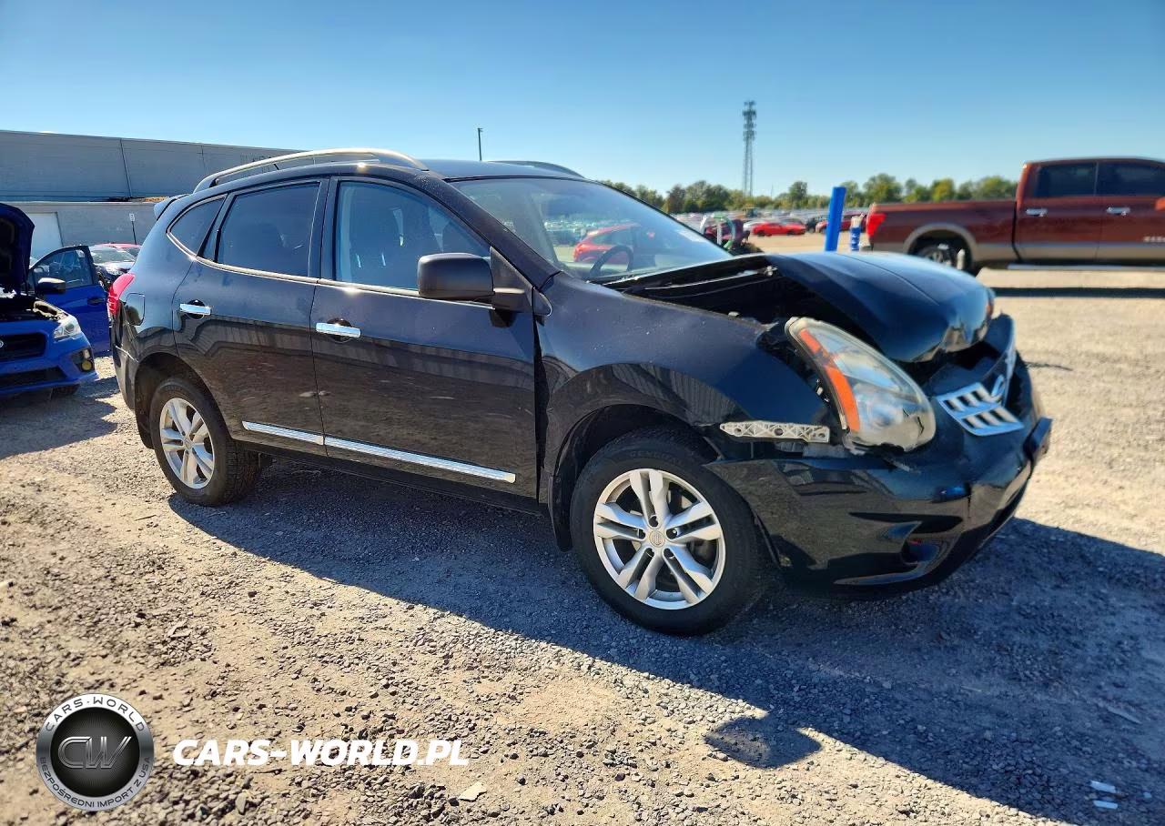 2015 Nissan Rogue Select S VIN:JN8AS5MVXFW259784 - 4