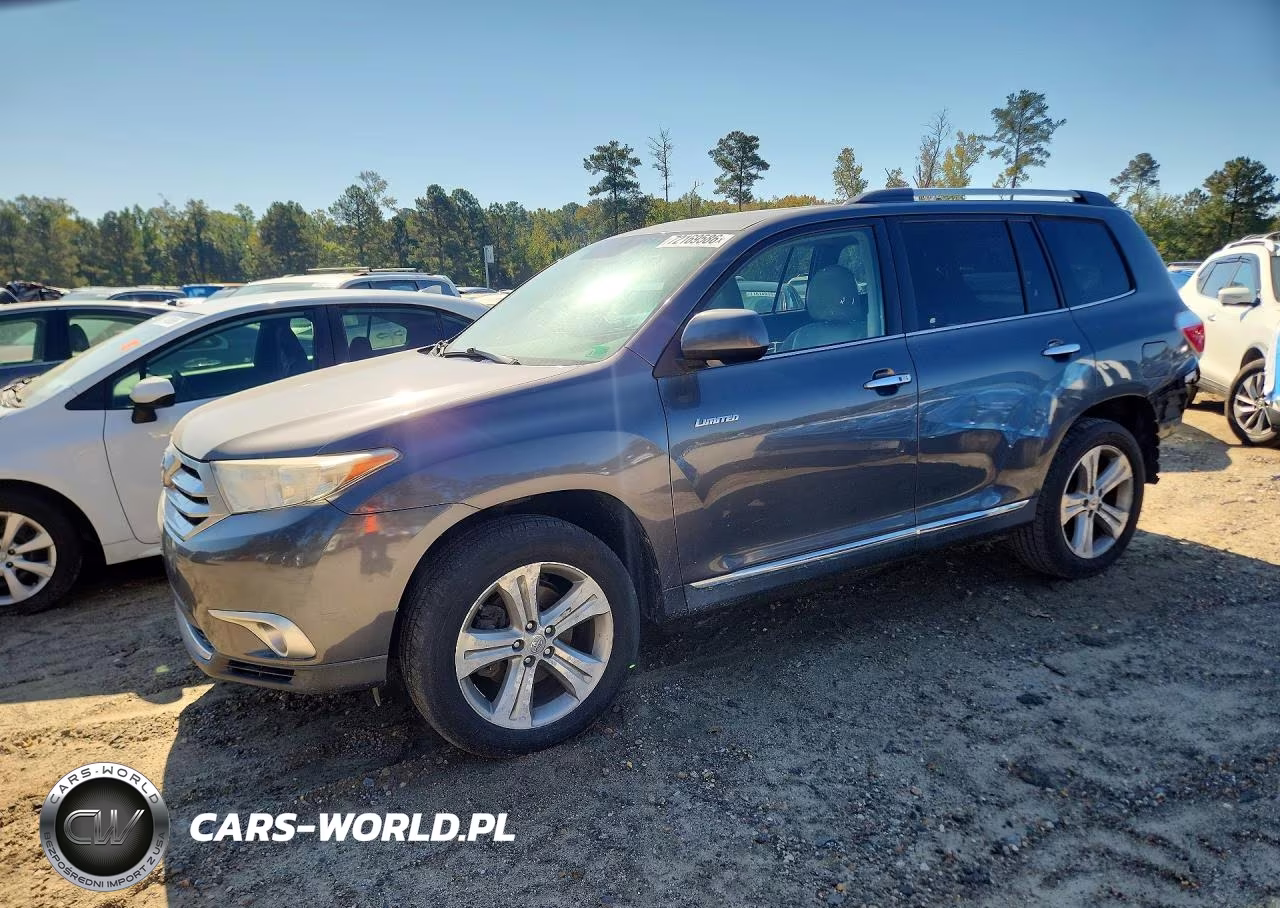 2012 Toyota Highlander Limited VIN:5TDDK3EH4CS143949 - 1