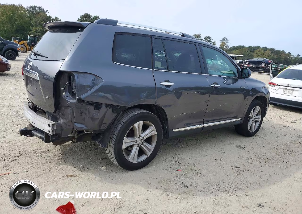 2012 Toyota Highlander Limited VIN:5TDDK3EH4CS143949 - 3