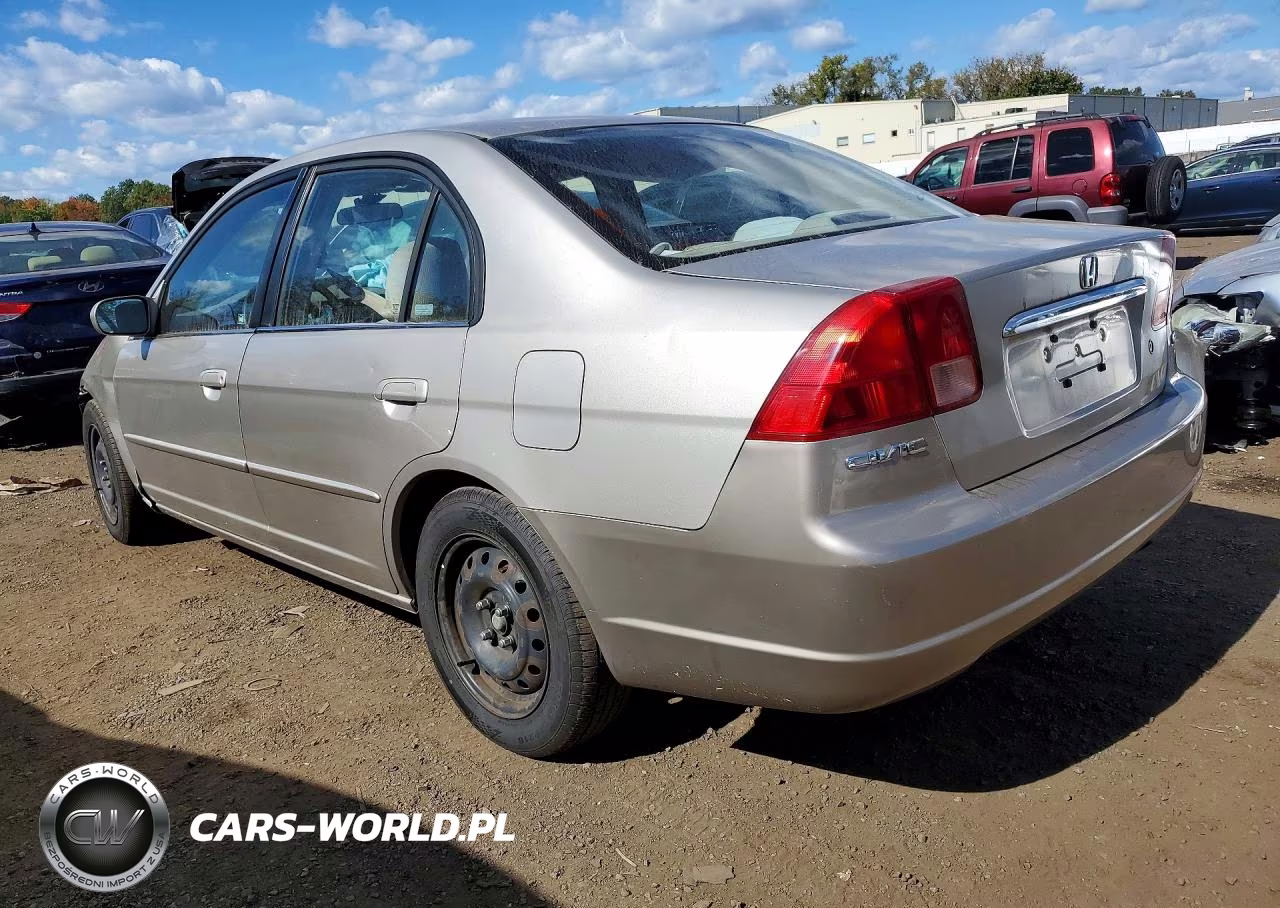 2002 Honda Civic Ex VIN:1HGES26742L050743 - 2