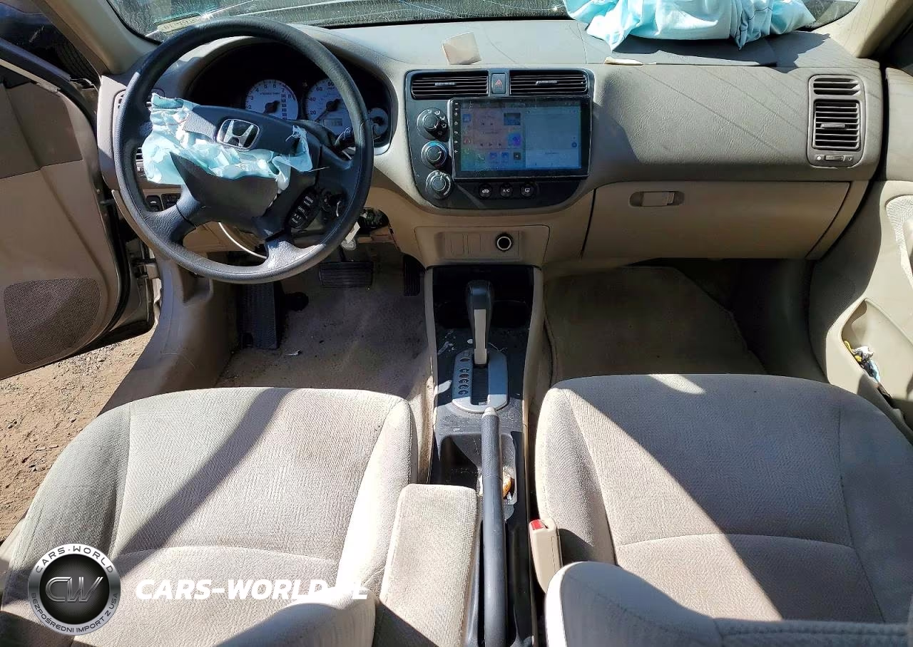 2002 Honda Civic Ex VIN:1HGES26742L050743 - 8