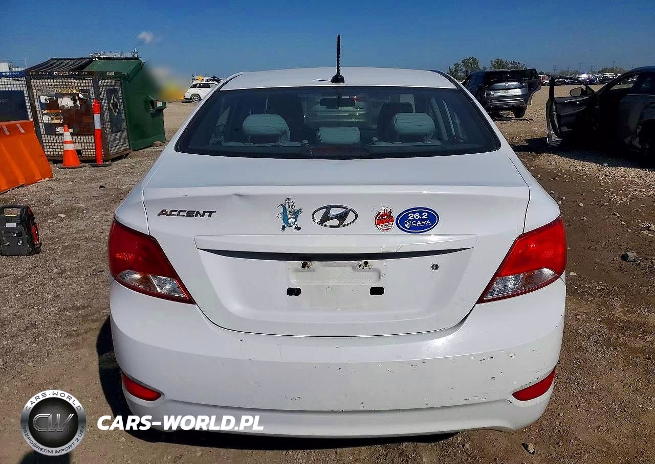 2017 Hyundai Accent Se VIN:KMHCT4AE7HU359223 - 6