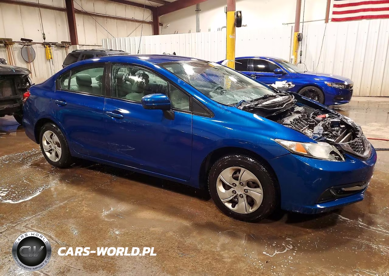 2014 Honda Civic Lx VIN:19XFB2F52EE270350 - 4