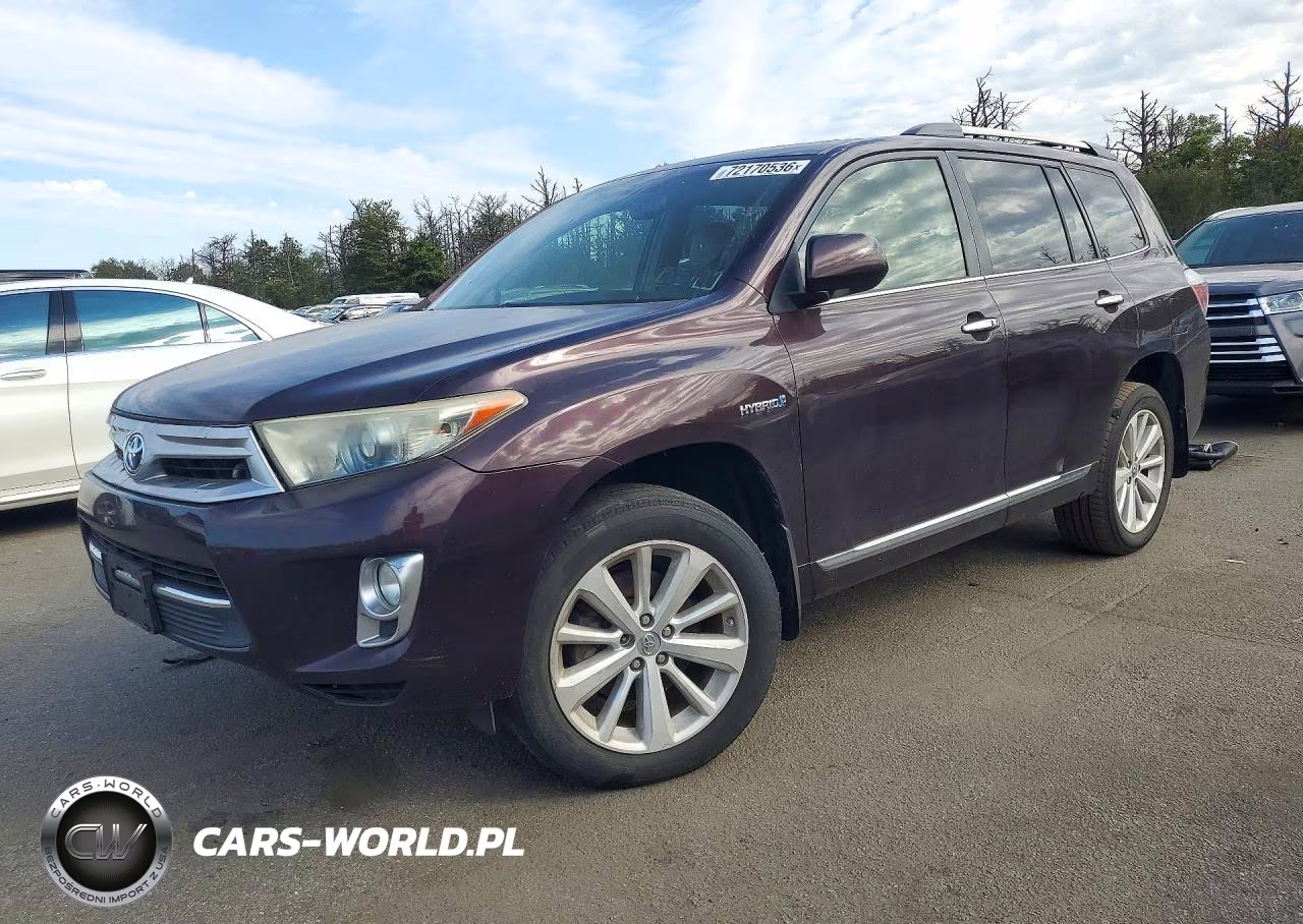 2012 Toyota Highlander Hybrid Limited VIN:JTEDC3EH0C2008497 - 1