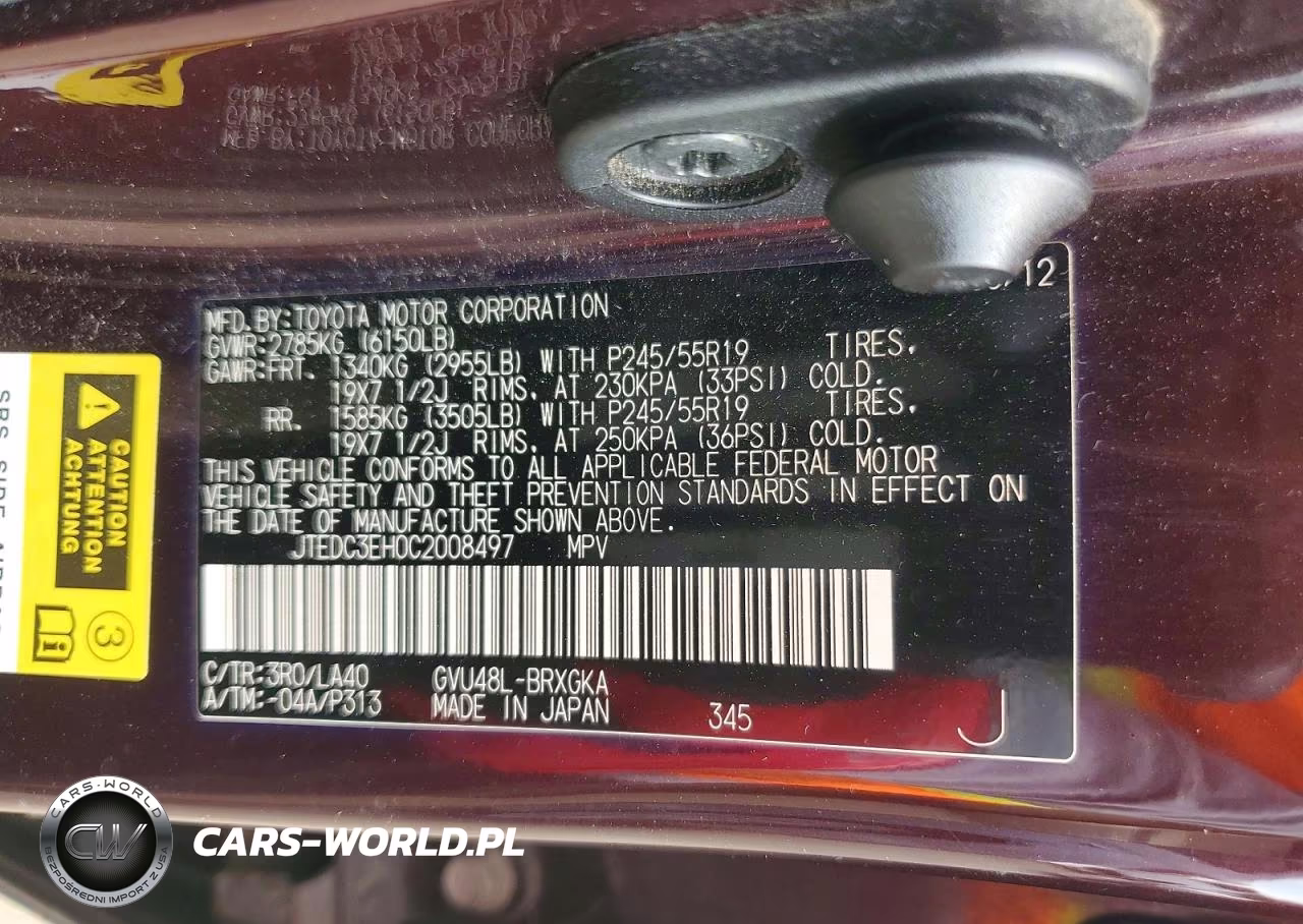 2012 Toyota Highlander Hybrid Limited VIN:JTEDC3EH0C2008497 - 13