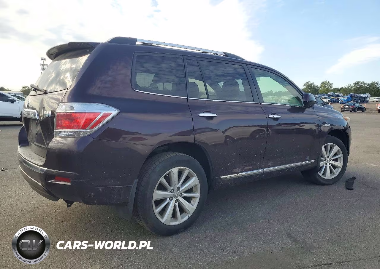 2012 Toyota Highlander Hybrid Limited VIN:JTEDC3EH0C2008497 - 3