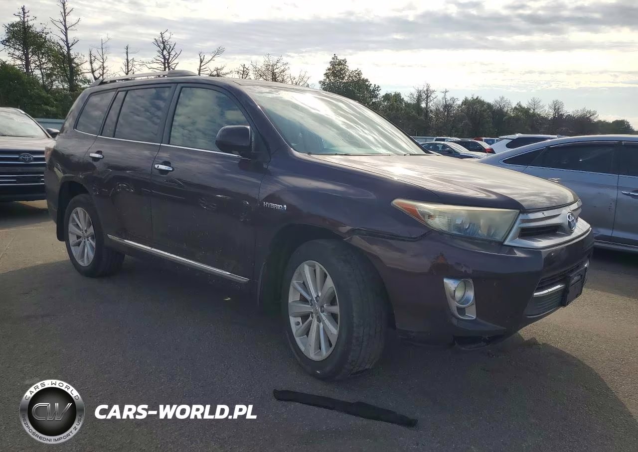 2012 Toyota Highlander Hybrid Limited VIN:JTEDC3EH0C2008497 - 4