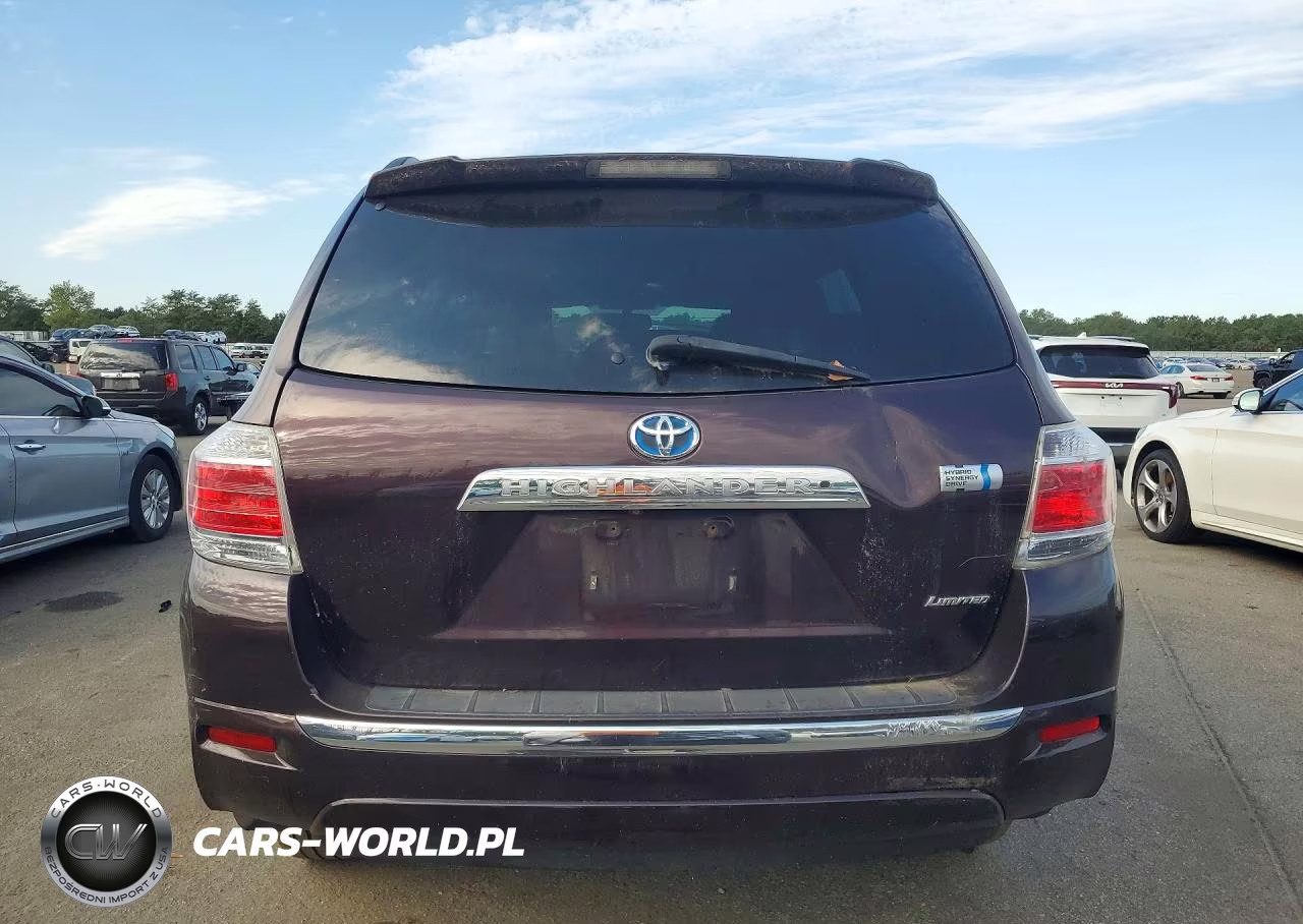 2012 Toyota Highlander Hybrid Limited VIN:JTEDC3EH0C2008497 - 6