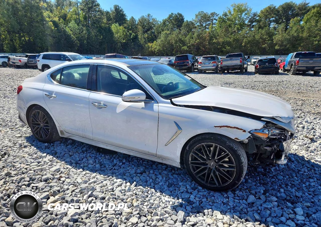 2019 Genesis G70 Elite VIN:KMTG34LA8KU022438 - 4