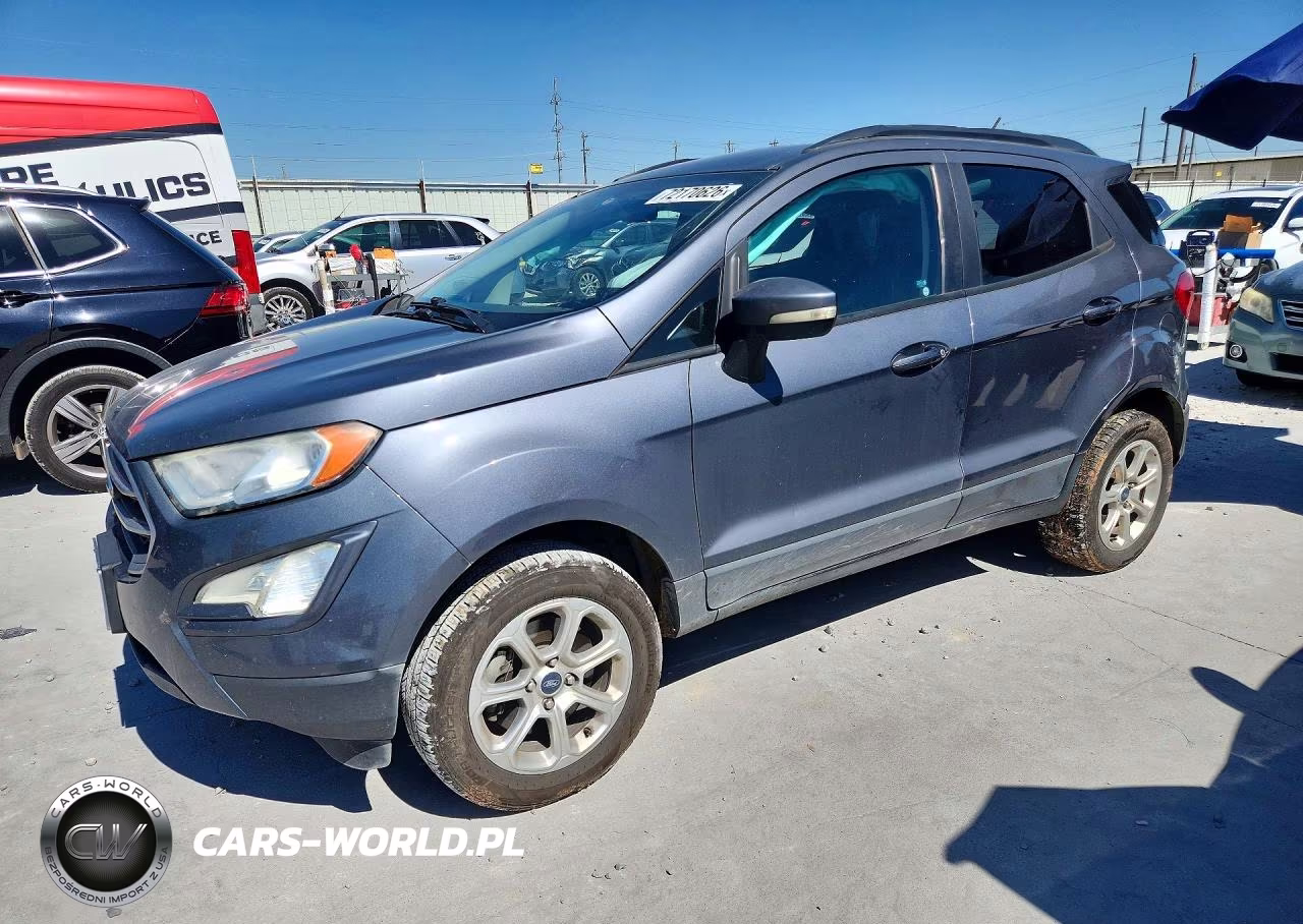 2019 Ford Ecosport Se VIN:MAJ6S3GL8KC256724 - 1