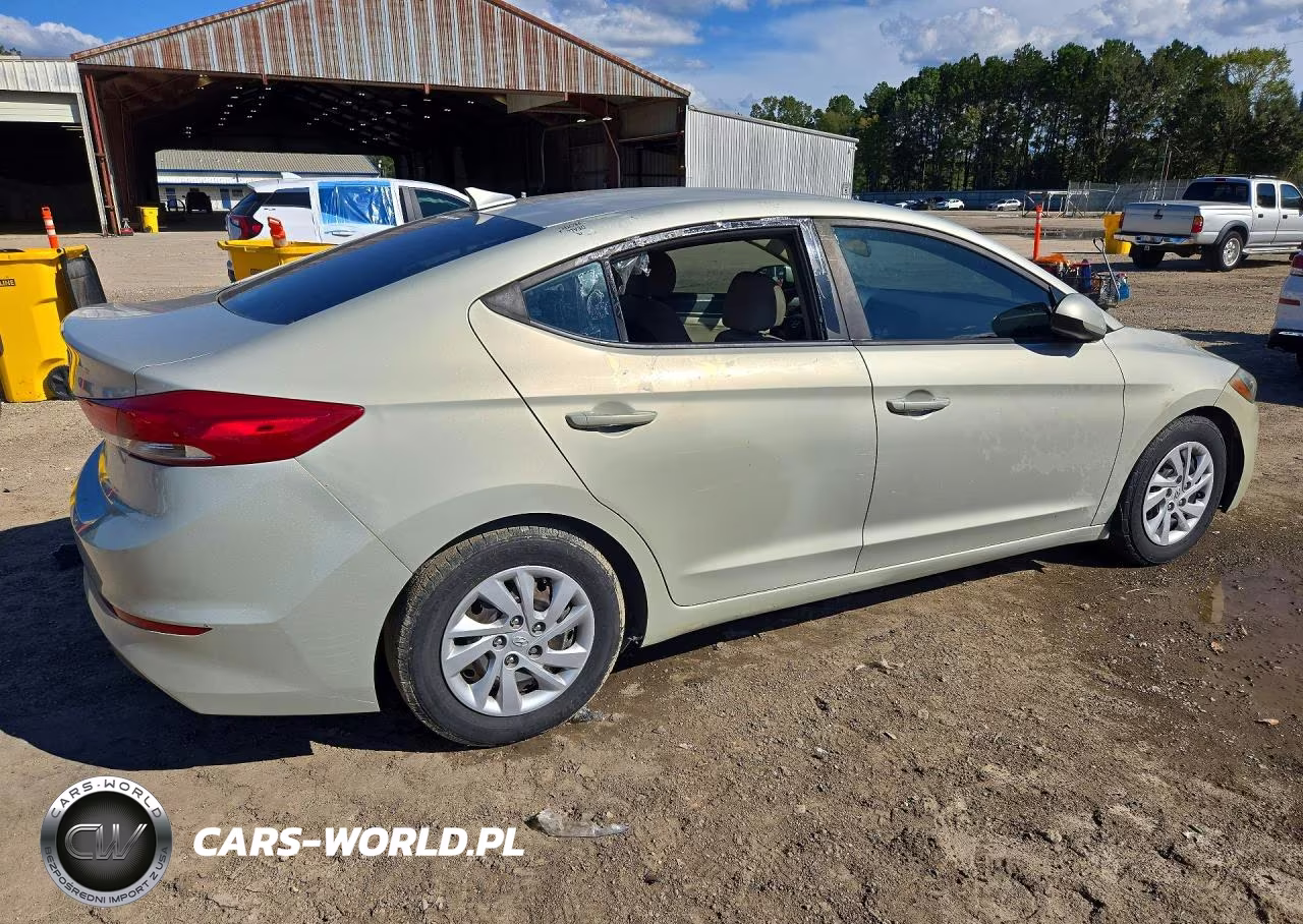 2017 Hyundai Elantra Se VIN:5NPD74LF4HH125618 - 3