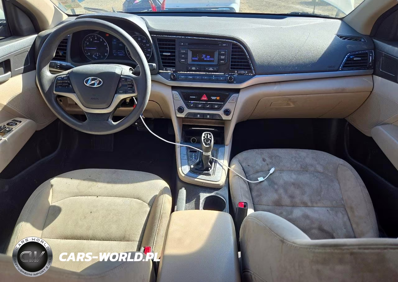 2017 Hyundai Elantra Se VIN:5NPD74LF4HH125618 - 8