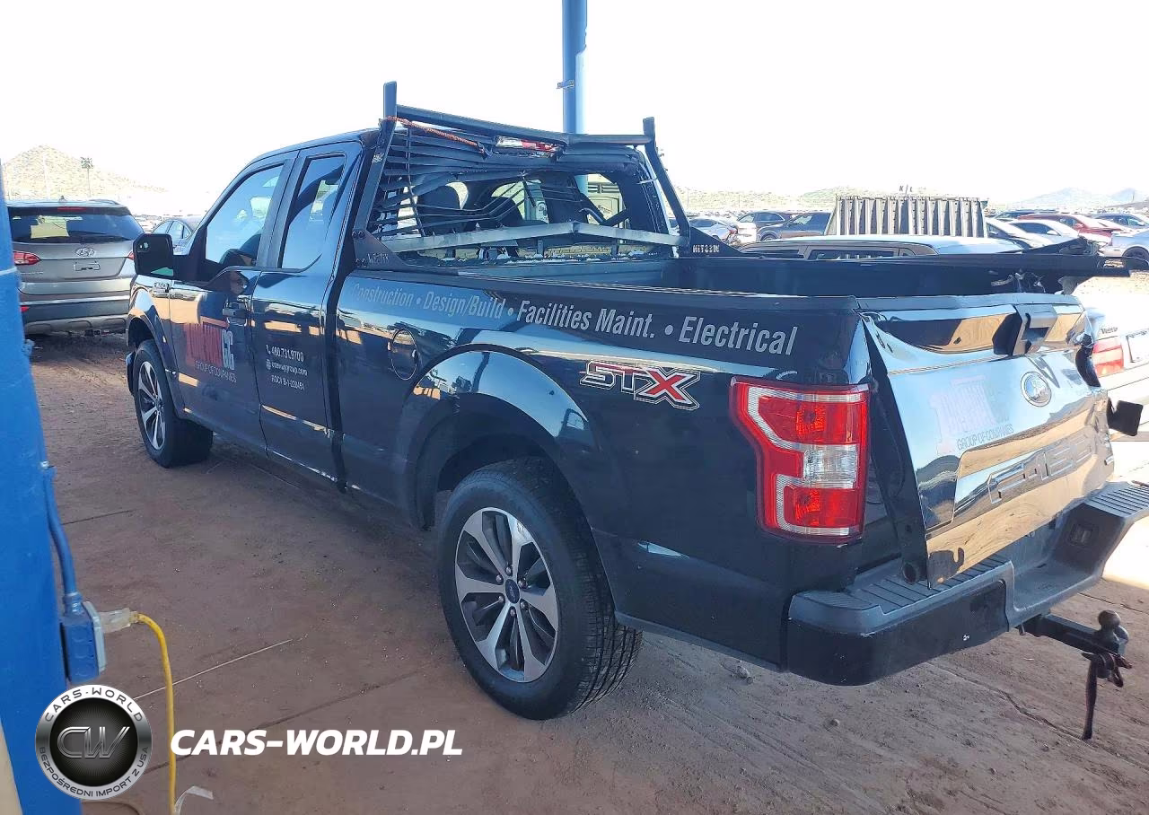 2020 Ford F150 Super Cab VIN:1FTEX1CP1LFB54671 - 2