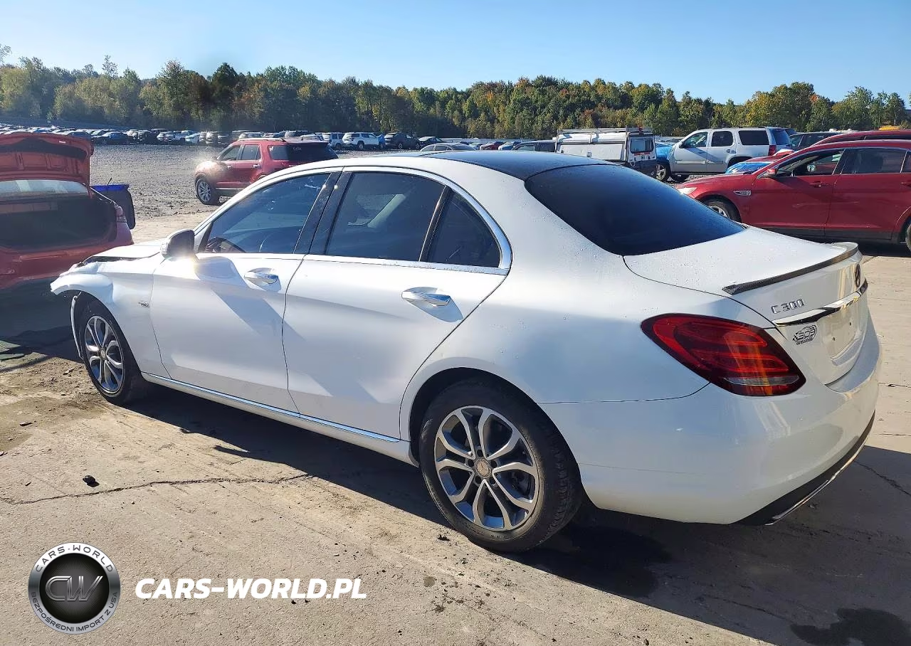 2015 Mercedes-Benz C 300 4Matic VIN:55SWF4KB1FU010253 - 2