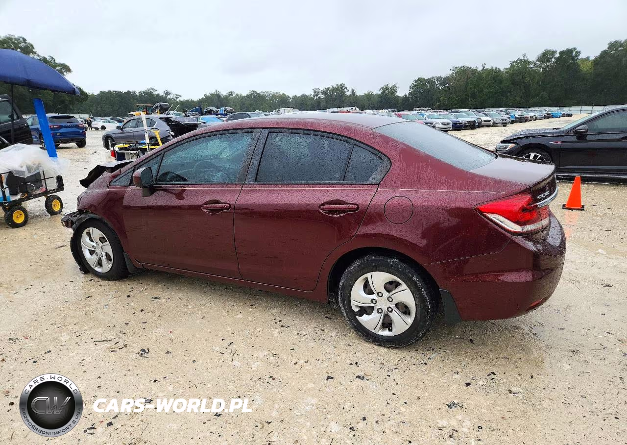 2015 Honda Civic Lx VIN:19XFB2F56FE040182 - 2