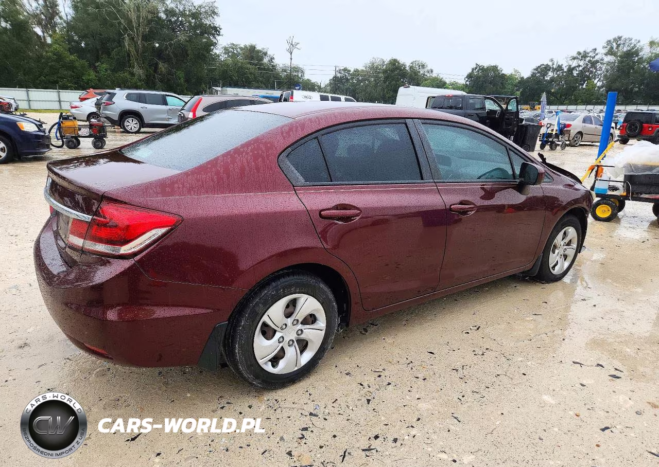 2015 Honda Civic Lx VIN:19XFB2F56FE040182 - 3