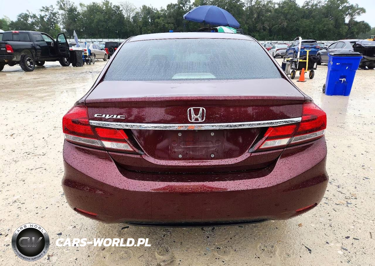 2015 Honda Civic Lx VIN:19XFB2F56FE040182 - 6