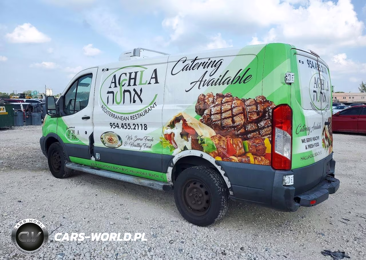 2015 Ford Transit T-250 Srw Low Roof Refrigerated Delivery Van VIN:1FTNR1ZM1FKB02721 - 2