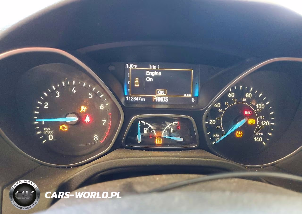 2017 Ford Focus Se VIN:1FADP3FEXHL305975 - 9