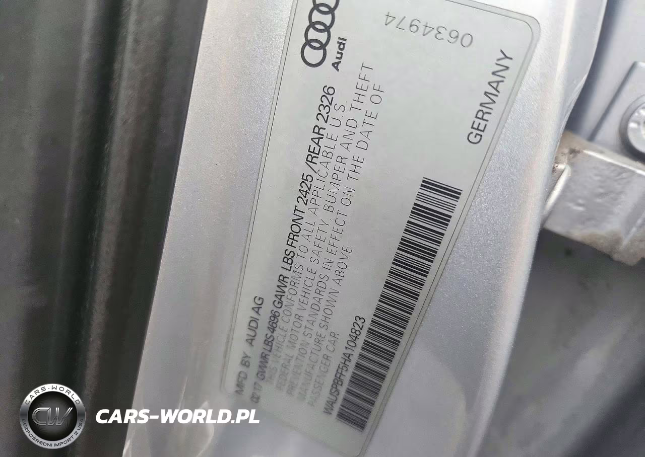 2017 Audi A3 E-Tron Prestige VIN:WAUSPBFF5HA104823 - 12