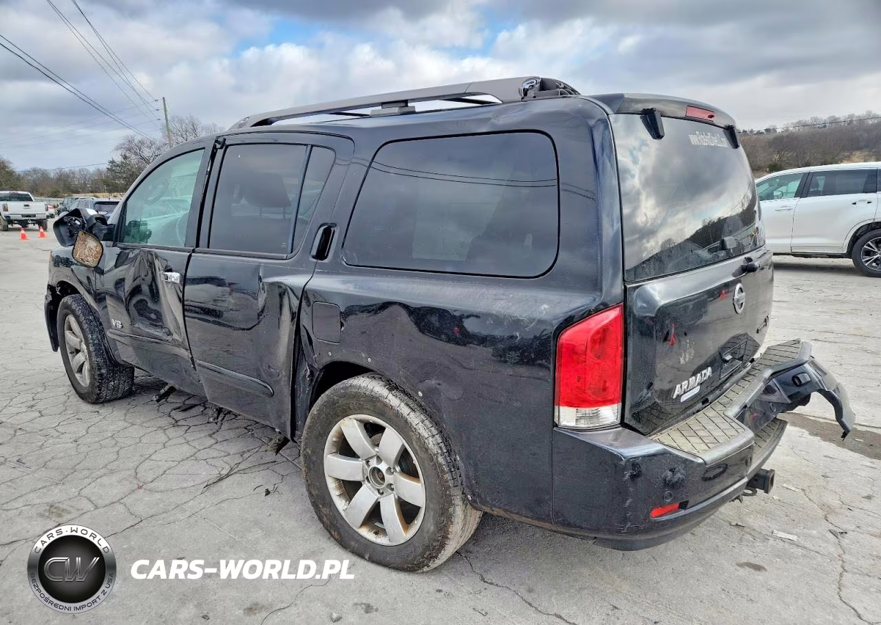 2009 Nissan Armada Se VIN:5N1BA08D19N604598 - 2