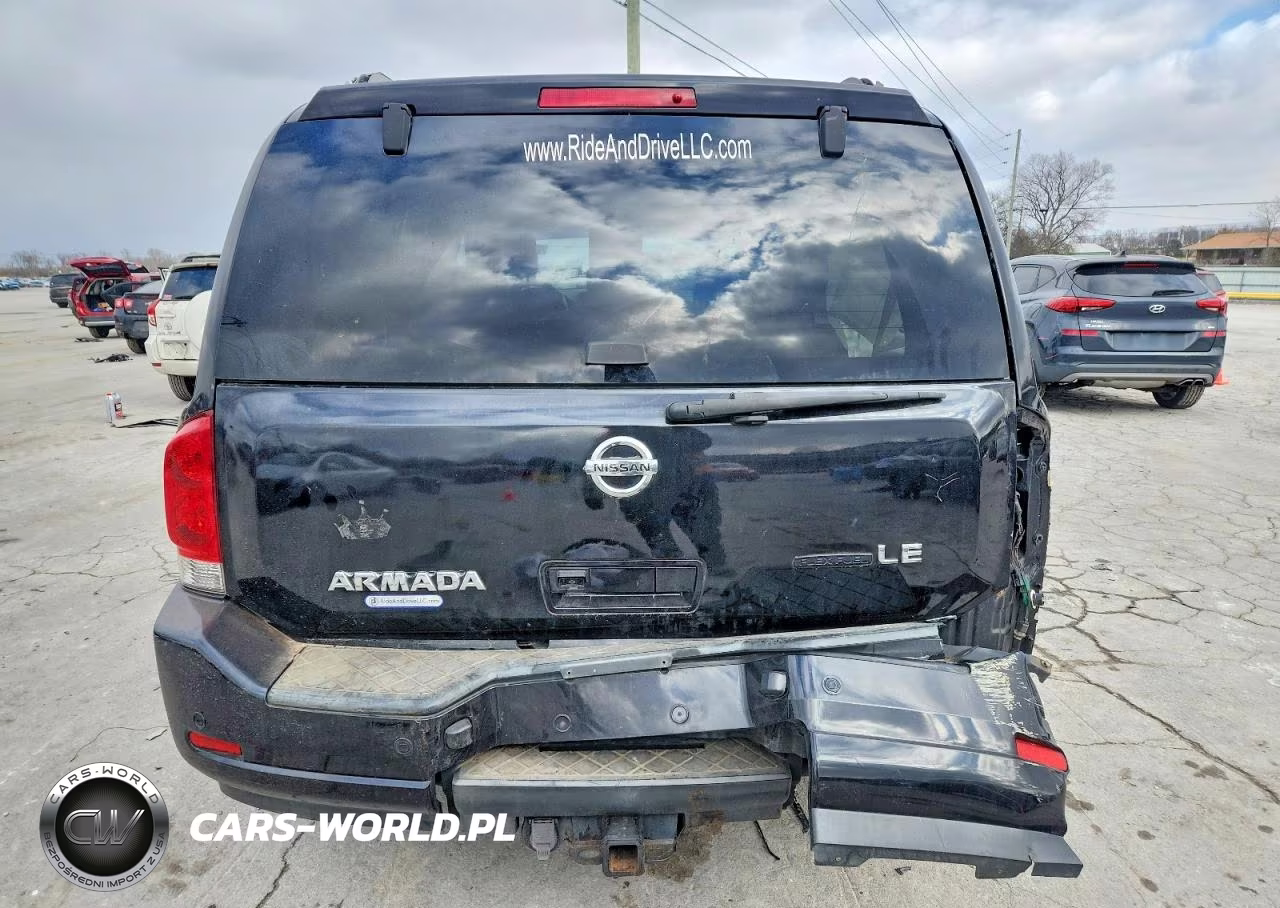 2009 Nissan Armada Se VIN:5N1BA08D19N604598 - 6