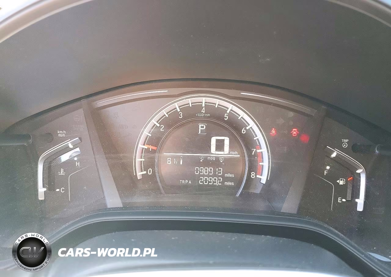 2019 Honda Crv Awd VIN:2HKRW6H39KH201179 - 9