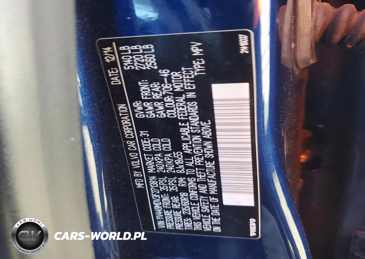 2015 Volvo Xc60 T6 Platinum VIN:YV449MDV3F2713814 - 14