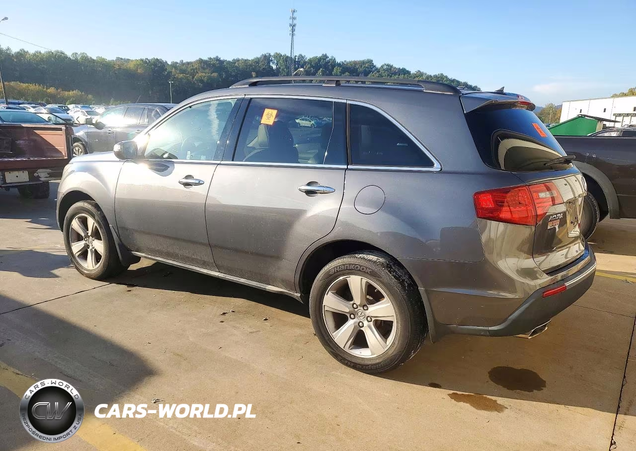 2012 Acura Mdx Technology VIN:2HNYD2H3XCH512621 - 2