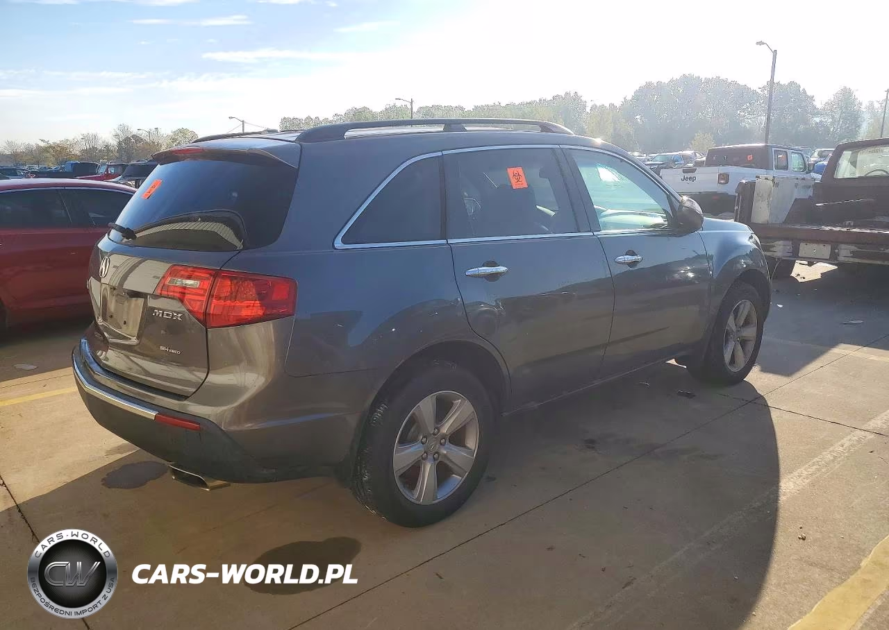 2012 Acura Mdx Technology VIN:2HNYD2H3XCH512621 - 3