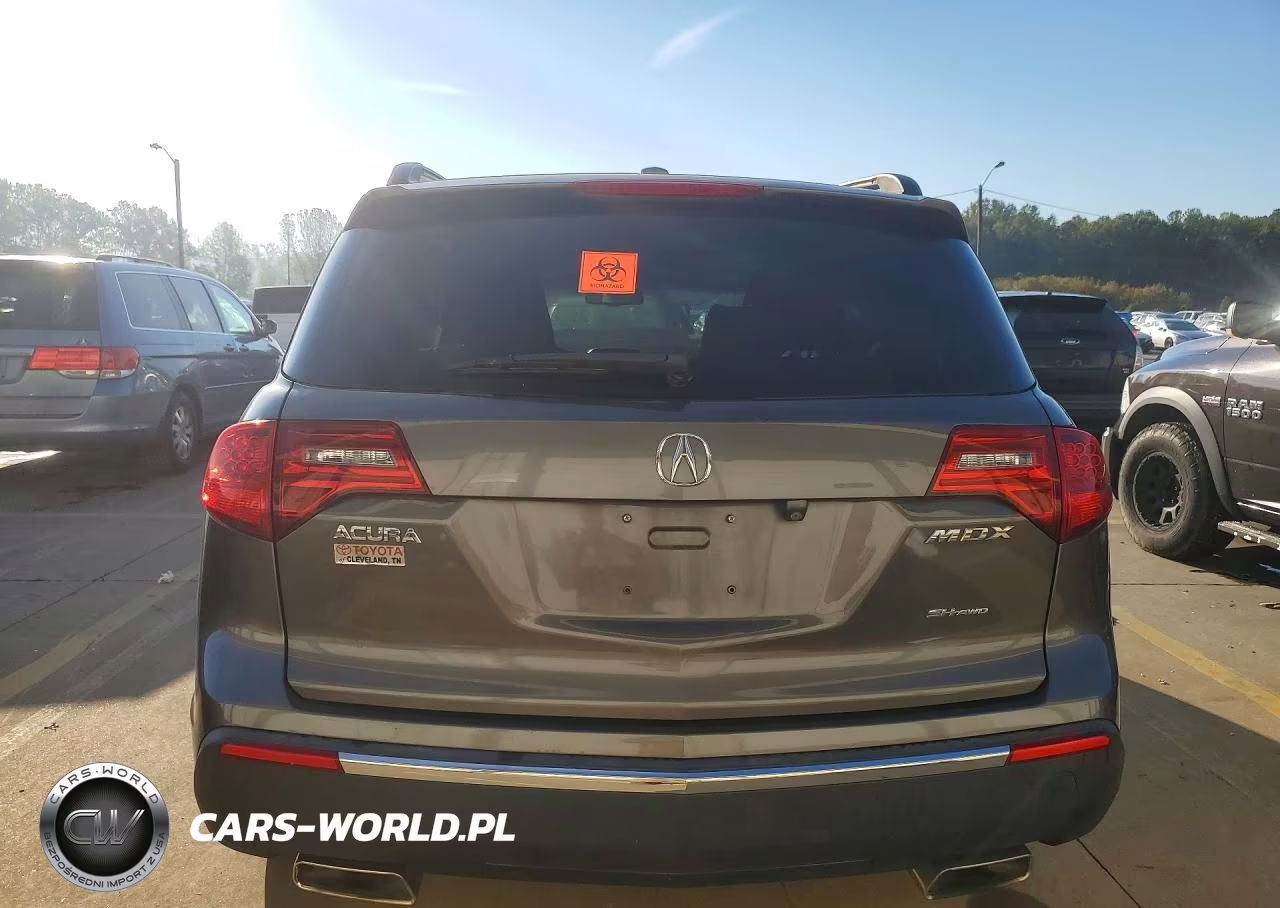 2012 Acura Mdx Technology VIN:2HNYD2H3XCH512621 - 6
