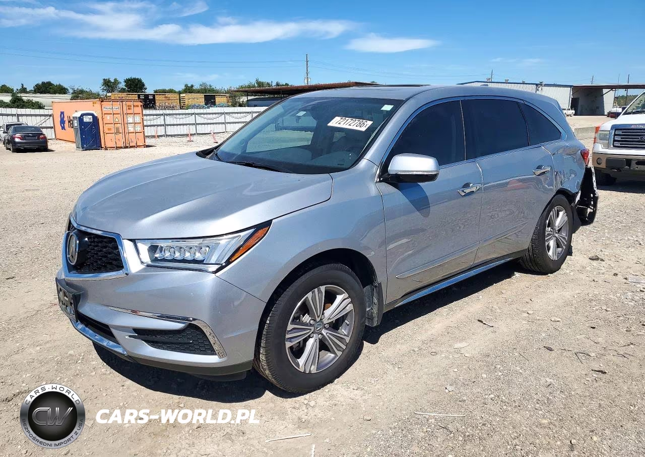 2019 Acura Mdx VIN:5J8YD3H3XKL012313 - 1