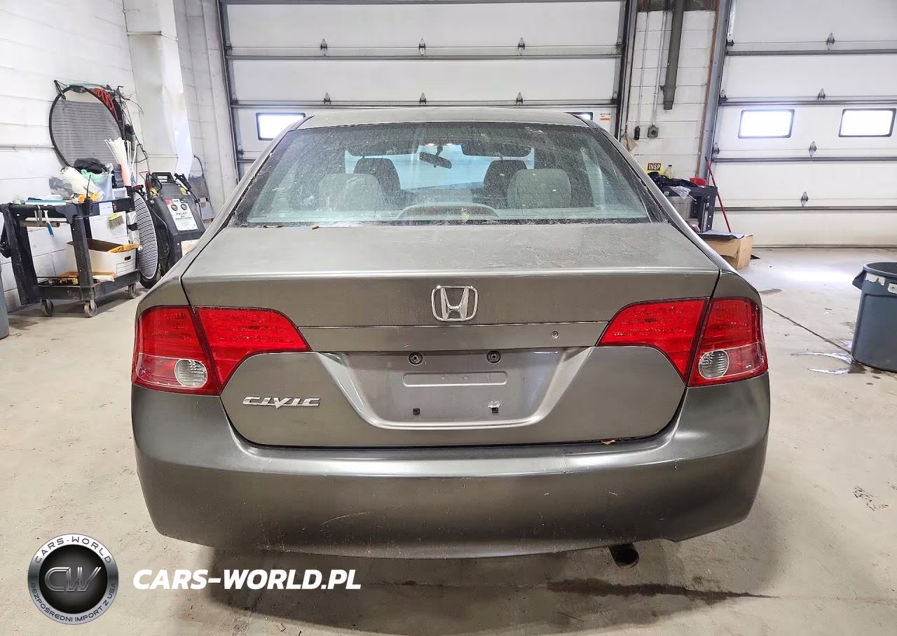 2007 Honda Civic Lx VIN:1HGFA16587L019082 - 6